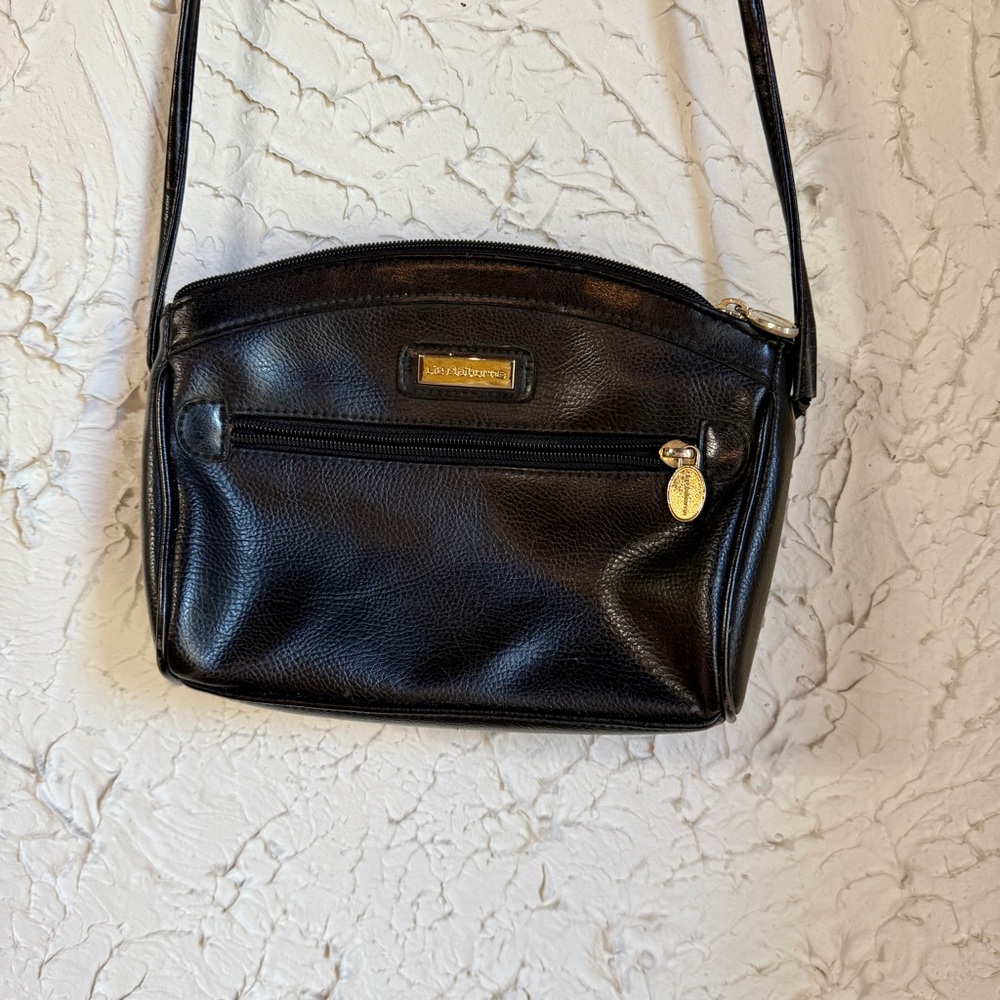 Vintage Liz Claiborne Black Crossbody Bag - Picture 2 of 9